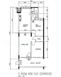 Blk 312 Bukit Batok Street 32 (Bukit Batok), HDB 3 Rooms #515700121